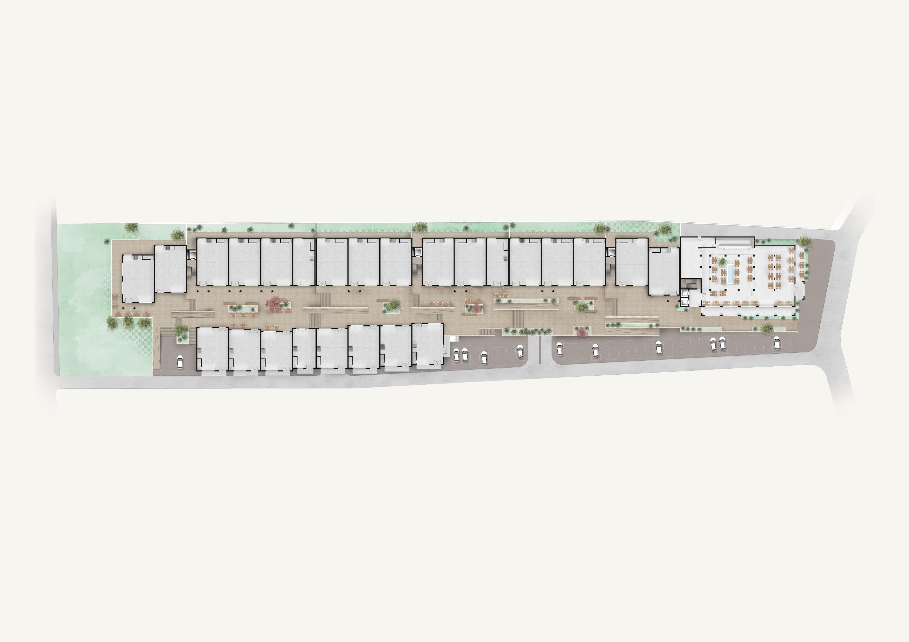 Corporate/Restaurant Ground Floor Plan